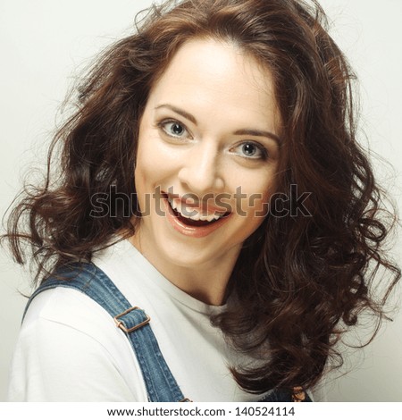 Young attractive woman  - smile and happy
