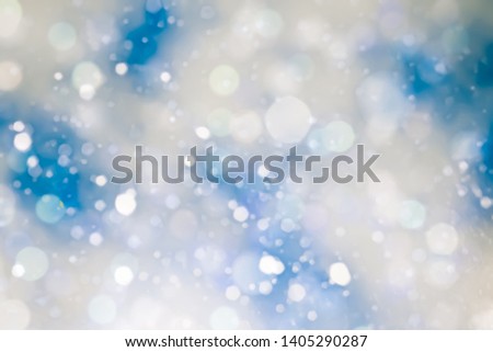 ABSTRACT COLD BACKGROUND, SNOW FLAKES FALLING AT CHRISTMAS TIME, CHRISTMAS OR WINTER PATTERN 