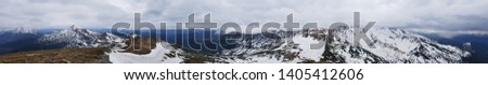 Winter mountains landscape. - Stock image
Night, Sky, Winter, Mountain, Panoramic