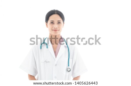 female doctor working in medical health care.