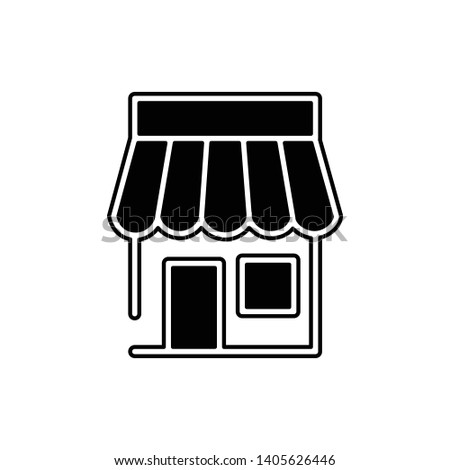 retail icon vector in trendy template
