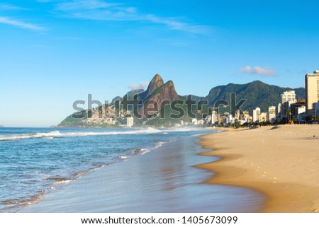 Amazing Ipanema Beach, Rio de Janeiro, Brazil