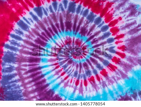 Colorful Abstract Retro Psychedelic Ice Tie Dye Swirl Design Royalty-Free Stock Photo #1405778054