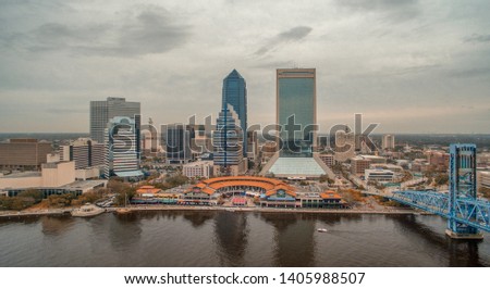 Jacksonville aerial view, Florida - USA