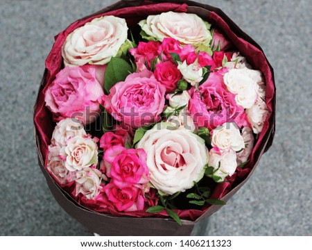bouquet or arrangement of flowers
