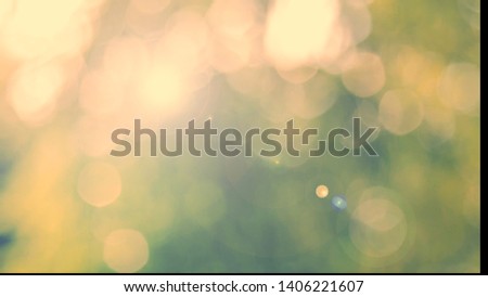 Defocused abstract nature background yellow leaves and bokeh lights. Royalty high-quality free stock image of natural blurred bokeh background from leaf with copyspace for text advertising design
