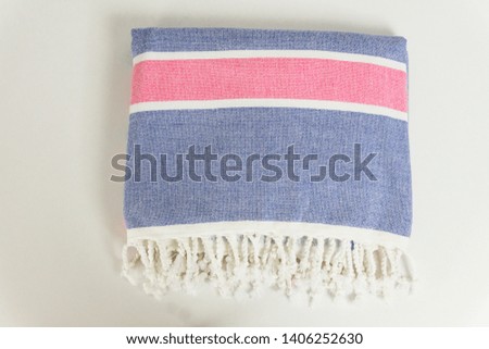  Bath towel lying - Motif