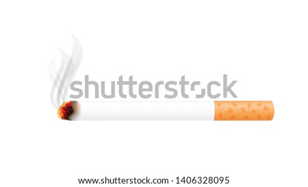 cigarette isolated on white background, cigarettes illustration, cigarette and smoke clip art, cigarette smoking, cigarette icon vector