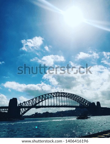 Sydney harbor bridge in the daylight 