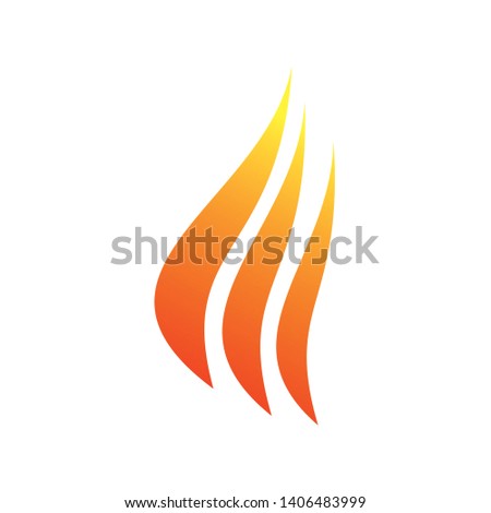  fire, hot logo vector inspiration