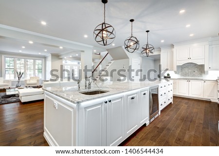 Full set of Canadian brand new staged home in Montreal, Quebec