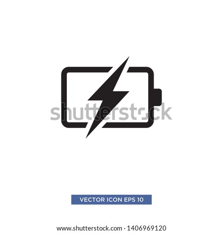battery icon vector illustration template