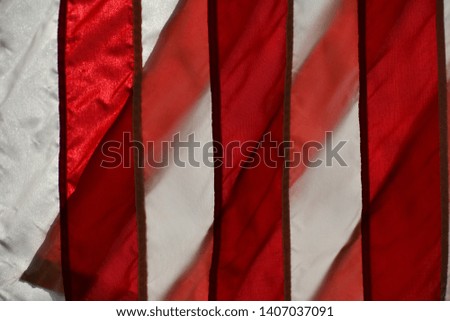 Texture red and white stripes with black border