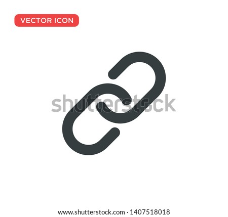 Chain Link Icon Vector Illustration Design