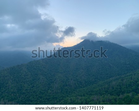 Mountain View in the early morning