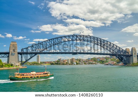 Sydney Harbor Bridge NSW Australia
