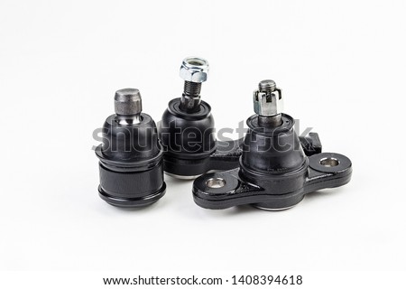  Tie rod end  on a white background isolated. Auto Parts. Spare parts. Royalty-Free Stock Photo #1408394618