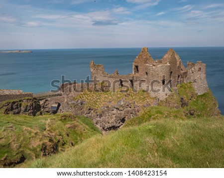 Dunluce Castle in Northern Ireland - a popular landmark in Northern Ireland - travel photography
