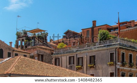 Channels In Venice, Old Town streets, Italy