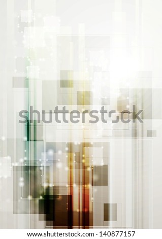 Abstract light technology background. Vector design eps 10