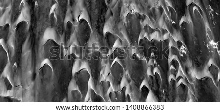horde of fundamentalists, allegory, abstract naturalism, Black and white photo, abstract photography of landscapes of the deserts of Africa from the air, aerial view, contemporary photographic art, 