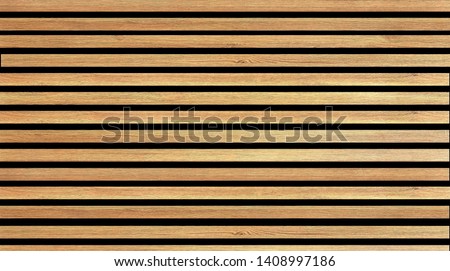 Wooden slats. Natural wood lath line arrange pattern texture background
    
    - Image Royalty-Free Stock Photo #1408997186