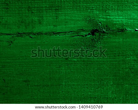 Dark green painted boards of an old village house. Texture and Background