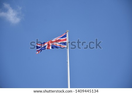 UK flag on wind - Jack 