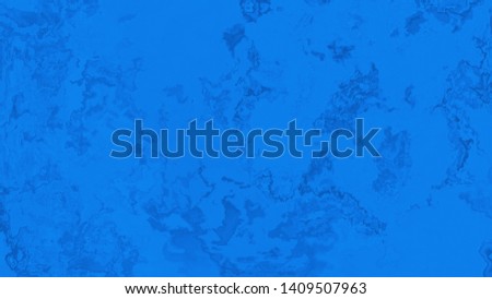 Blue cement wall texture background.