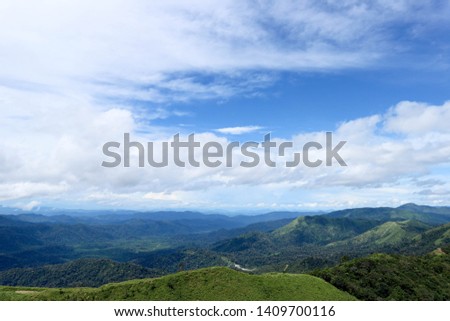 Mountain Thailand beautiful landscape nature