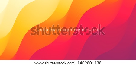 Burning fire flames. Abstract background. Modern pattern. Vector illustration for design. Royalty-Free Stock Photo #1409801138