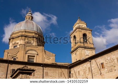 Assisi, Umbria, Perugia, Latin Cross Basilica of Santa Maria degli Angeli