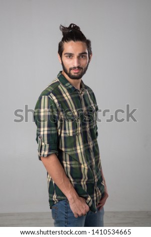 Portrait of an Arab expat. Royalty-Free Stock Photo #1410534665