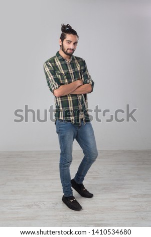 Portrait of an Arab expat. Royalty-Free Stock Photo #1410534680