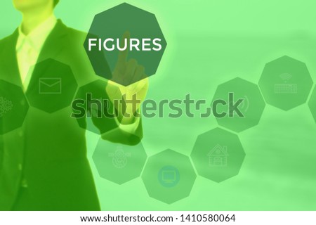 FIGURES - technology and business concept