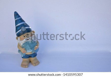 
 
Dwarf, garden gnome, gnome (not copyrighted) in front of white background
