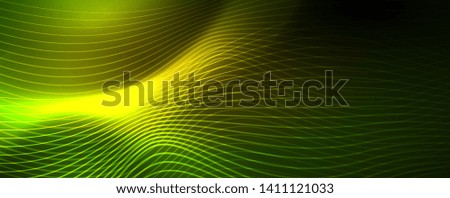 Shiny neon vector wave line abstract background, motion concept, vector illustration