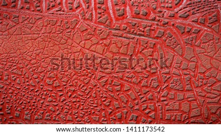 Red color texture background, Old abstract background.