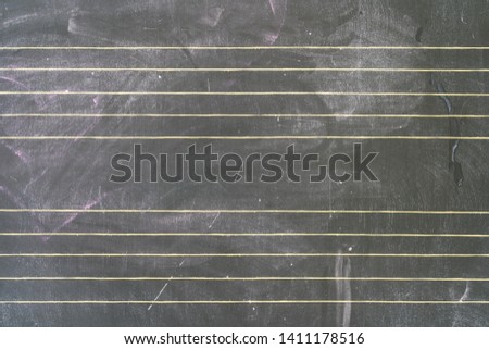 Green Chalkboard Background with Lines for handwriting.