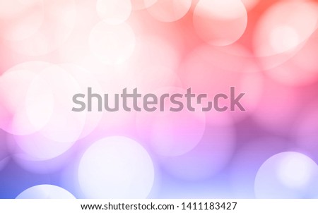 Abstract Bokeh blurred circle background