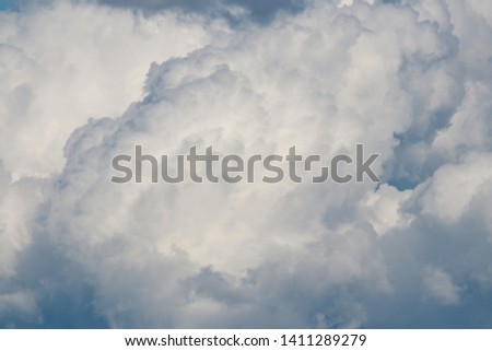 close up storm clouds background