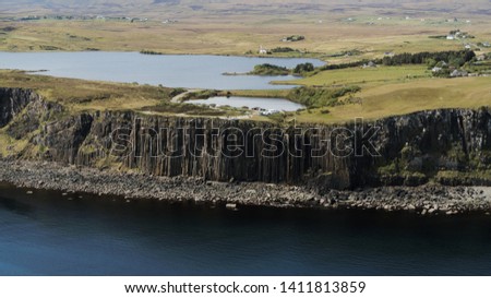 Isle of Sky Scotland aerial foto