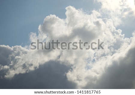 Pretty clouds on a sunny day