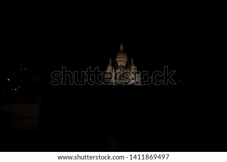 church at night, beautiful photo digital picture