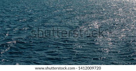 Blue ocean natural texture. Nature background.