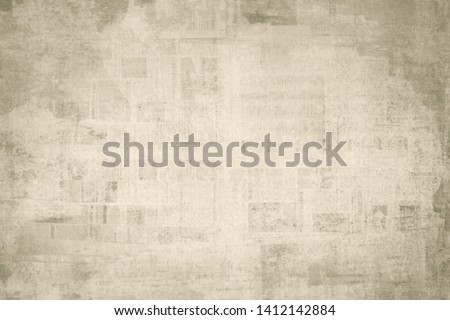 OLD NEWSPAPER BACKGROUND, GRUNGE DIRTY PAPER TEXTURE, SCRATCHED PATTERN