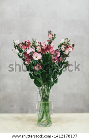 Beautiful bouquet of flowers in a vase.