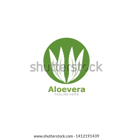 Set of aloevera logo template vector icon concept