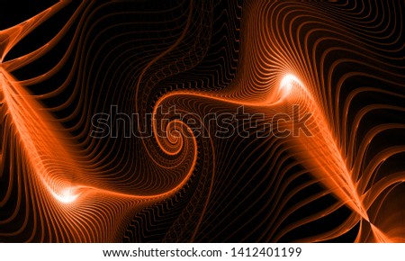 Abstract fractal. Fractal art background for creative design. Decoration for wallpaper desktop, poster, cover booklet, card. Psychedelic. Print for clothes, t-shirt.