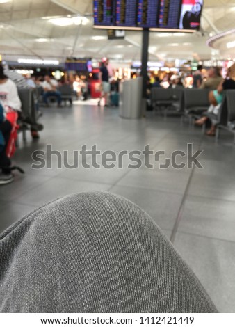 airport waiting room isolate background
